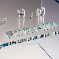 Viadurini Night Design Nachttische-Set aus 2 Nachttischen im modernen Design aus Methacrylat Made in Italy - Leielui