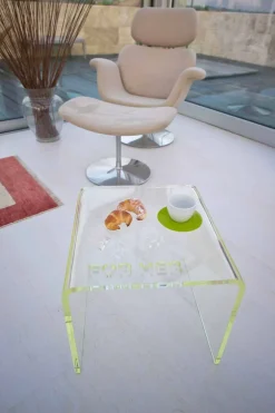 Viadurini Night Design Nachttische-Set aus 2 Nachttischen im modernen Design aus Methacrylat Made in Italy - Leielui