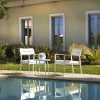 Viadurini in the Garden Metallsessel-Set aus 2 Sesseln mit Aluminiumtisch in verschiedenen Ausführungen - Souvenir