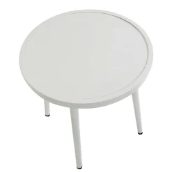 Viadurini in the Garden Metallsessel-Set aus 2 Sesseln mit Aluminiumtisch in verschiedenen Ausführungen - Souvenir