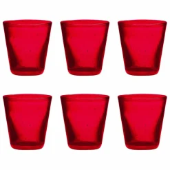 Viadurini Kitchen Gläser Set-Set mit 12 farbigen geblasenen Glasgläsern mit modernem Design - Pumba