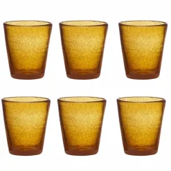 Viadurini Kitchen Gläser Set-Set mit 12 farbigen geblasenen Glasgläsern mit modernem Design - Pumba