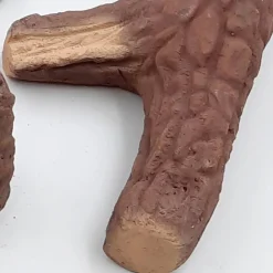 Viadurini Fire Design Zubehör Bioethanol Kamin-Set mit 9 Hölzern aus feuerfestem Gips für die Dekoration von Biokaminen – Rio