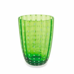 Viadurini Kitchen Gläser Set-Set mit 12 modernen Farbglas-Designgläsern für Wasser - Botswana