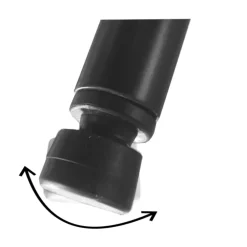 Viadurini Living Moderne Stühle-Set mit 4 Stoffstühlen und neigbaren Füßen – Dentice