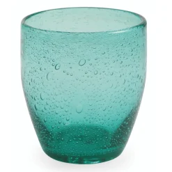 Viadurini Kitchen Gläser Set-Set mit 12 Wassergläsern aus farbigem mundgeblasenem Glas - Guerrero