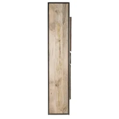 Viadurini Living Sideboards-Sideboard 4 Türen 2 Schubladen aus Mangoholz und Stahl Homemotion - Signorino