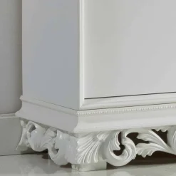 Viadurini Living Sideboards-Sideboard 4 türig in matt weiß Ray