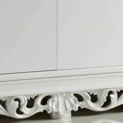 Viadurini Living Sideboards-Sideboard 4 türig in matt weiß Ray