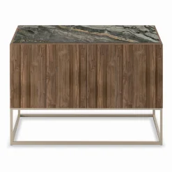 Viadurini Living Sideboards-Sideboard aus Canaletto-Walnussfurnier, hergestellt in Italien – Salerno