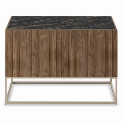 Viadurini Living Sideboards-Sideboard aus Canaletto-Walnussfurnier, hergestellt in Italien – Salerno