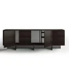 Viadurini Living Sideboards-Sideboard aus Holz mit Glasstruktur Made in Italy - Azuki