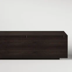 Viadurini Living Sideboards-Sideboard aus Holz mit Glasstruktur Made in Italy - Azuki