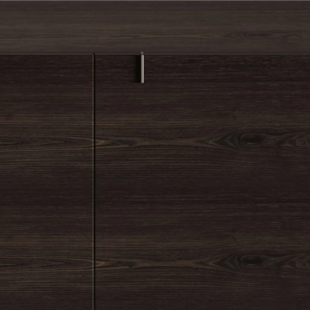 Viadurini Living Sideboards-Sideboard aus Holz mit Glasstruktur Made in Italy - Azuki