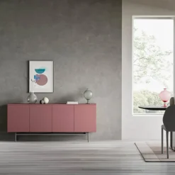 Viadurini Living Sideboards-Sideboard aus ökologischem Holz für Wohnzimmer oder Eingang 4 Türen Made in Italy - Nazife