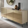 Viadurini Living Sideboards-Sideboard aus Melamin mit verspiegelten Türen Made in Italy - Ester