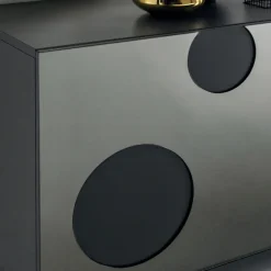 Viadurini Living Sideboards-Sideboard aus Melaminholz mit 3 Spiegeltüren Made in Italy - Lucinda