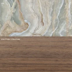 Viadurini Living Sideboards-Sideboard aus Tannenholzplatte mit Canaletto-Walnussfurnier – Salerno