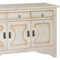 Viadurini Classic Anrichte-Sideboard mit 3 Türen und 3 Schubladen in verschiedenen Ausführungen, hergestellt in Italien – Ganesha