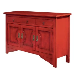 Viadurini Classic Anrichte-Sideboard mit 3 Türen und 3 Schubladen in verschiedenen Ausführungen, hergestellt in Italien – Ganesha