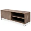 Viadurini Living Sideboards-Sideboard mit 2 Türen und 2 seitlich offenen Fächern aus Melamin, hergestellt in Italien – Maus
