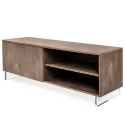 Viadurini Living Sideboards-Sideboard mit 2 Türen und 2 seitlich offenen Fächern aus Melamin, hergestellt in Italien – Maus