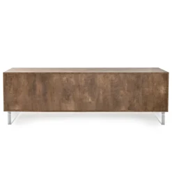 Viadurini Living Sideboards-Sideboard mit 2 Türen und 2 seitlich offenen Fächern aus Melamin, hergestellt in Italien – Maus