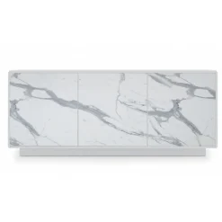 Viadurini Living Sideboards-Sideboard mit 3 Türen und lackierter und laminierter Struktur, hergestellt in Italien – Ferrara