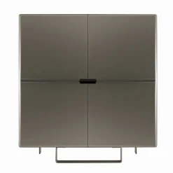 Viadurini Living Sideboards-Sideboard mit MDF-Struktur und Basis mit zentralem Fuß Made in Italy