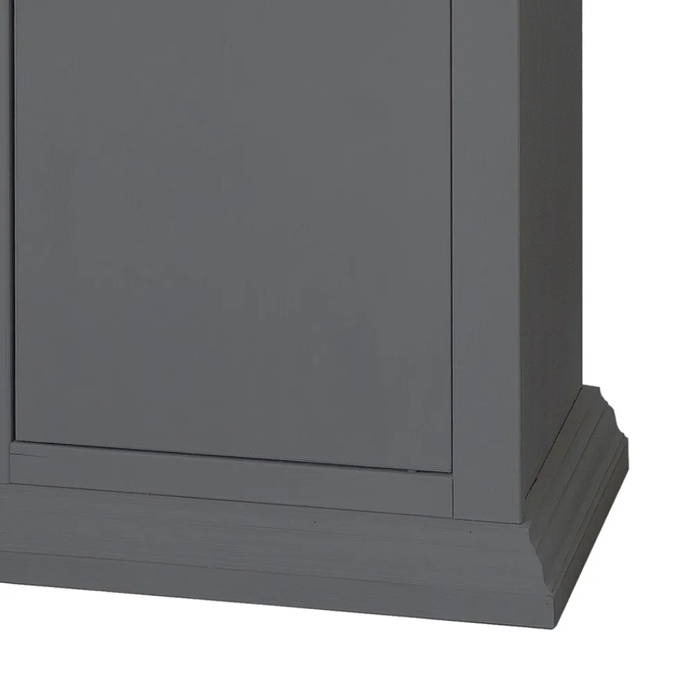 Viadurini Classic Anrichte-Sideboard mit Struktur aus furnierten Holzpartikeln, hergestellt in Italien – Odino