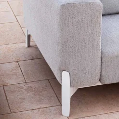 Viadurini in the Garden Gartensofas-5-Sitzer Outdoor-Ecksofa in Aluminium 3 Oberflächen, Luxus - Filomena