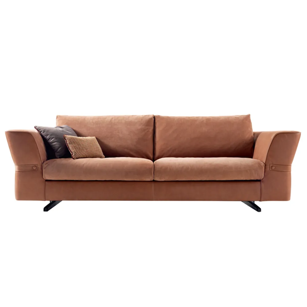 Grilli Moderne Sofas-3-Sitzer Polstersofa Joe in Italien hergestellt