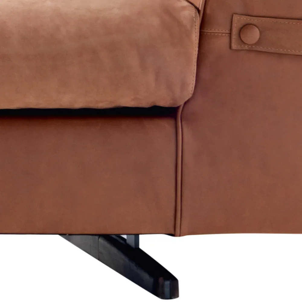 Grilli Moderne Sofas-3-Sitzer Polstersofa Joe in Italien hergestellt