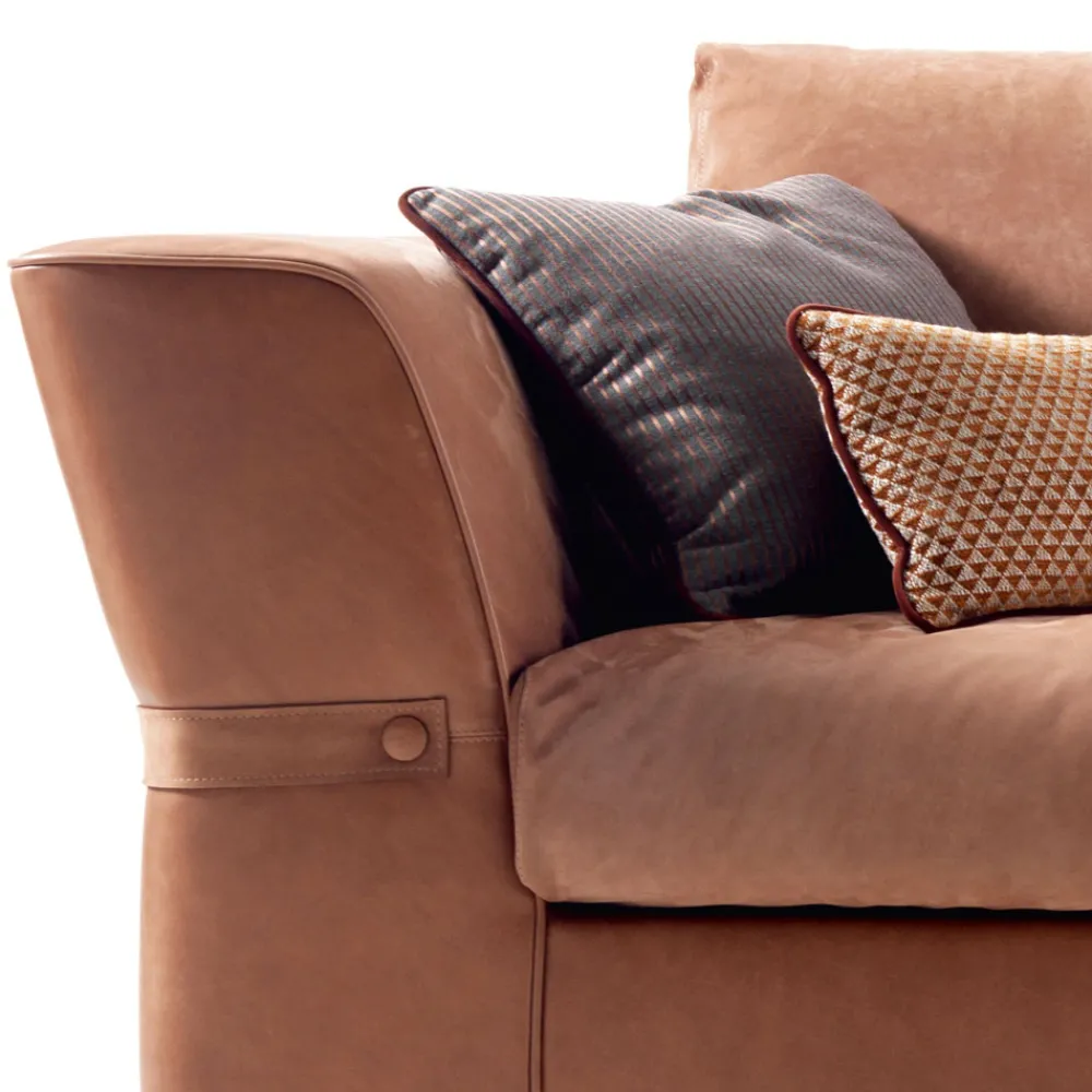 Grilli Moderne Sofas-3-Sitzer Polstersofa Joe in Italien hergestellt