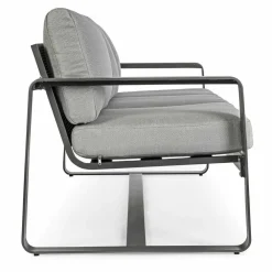 Viadurini in the Garden Gartensofas-3-Sitzer-Outdoor-Sofa mit Rückenkissen und Sitz aus Stoff - Mirea