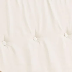 Viadurini in the Garden Gartensofas-2-Sitzer-Sofa für den Garten in weißen Rattan-Kissen - Maurizia