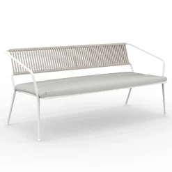 Viadurini in the Garden Gartensofas-2-Sitzer-Sofa für den Garten mit Kissen inklusive Made in Italy - Prato