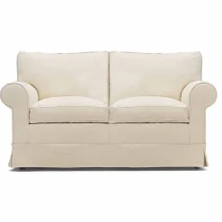 Viadurini Italian Sofas Klassische Sofas-2-Sitzer-Sofa gepolstert und bezogen mit Stoff Made in Italy - Andromeda