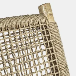 Viadurini in the Garden Gartensofas-2-Sitzer-Sofa im Freien aus Teakholz und Kunstfaser - Tecno