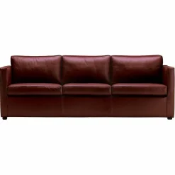 Viadurini Italian Sofas Klassische Sofas-3-Sitzer-Sofa mit hochwertigem Made in Italy Leder bezogen - Centauro