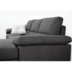 Viadurini Living Moderne Sofas-3-Sitzer-Sofa mit umkehrbarem Pouf aus Stoff Made in Italy - Abudhabi