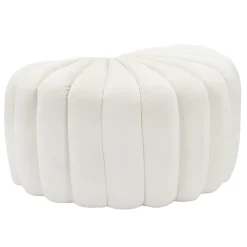 Viadurini Living Sitzsäcke|Sitzsäcke-Sitzpuff mit Außenbezug aus Stoff und Struktur aus Holz - Shell