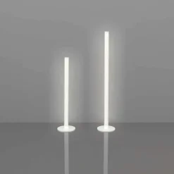 SLIDE Designer Stehlampen-Slim Flux Stehleuchte aus Methacrylat, hergestellt in Italien