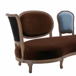 Viadurini Italian Sofas Klassische Sofas-Sofa luxury Design,5 Rückenlehnen aus Massivholz, made in Italy, Manno