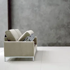 Viadurini Living Moderne Schlafsofas-Sofa mit Bettöffnung aus Metall und Polyurethan Made in Italy - Folle