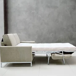 Viadurini Living Moderne Schlafsofas-Sofa mit Bettöffnung aus Metall und Polyurethan Made in Italy - Folle