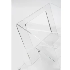 Viadurini Living Moderne Couchtische-Sofatisch aus transparentem Plexiglas für den Innen- oder Außenbereich - Platano