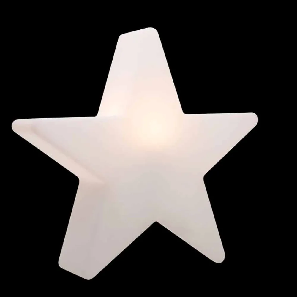 Viadurini Lighting Design Beleuchtung|Designer Stehlampen-Solar- oder LED-Tischlampe, Star Design aus Polyethylen - Ringostar