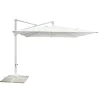 Viadurini in the Garden Gartenschirm-Sonnenschirm aus Polyester mit weißer Aluminiumstruktur - Zinica