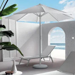 Viadurini in the Garden Gartenschirm-Sonnenschirm für den Außenbereich mit Aluminiumstruktur und Acrylgewebe - Jayce